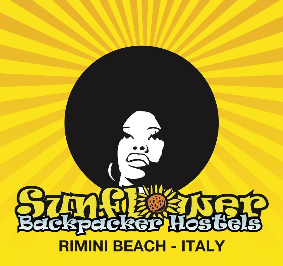 Sunflower Beach Backpacker Hostel & Bar Rimini Eksteriør billede
