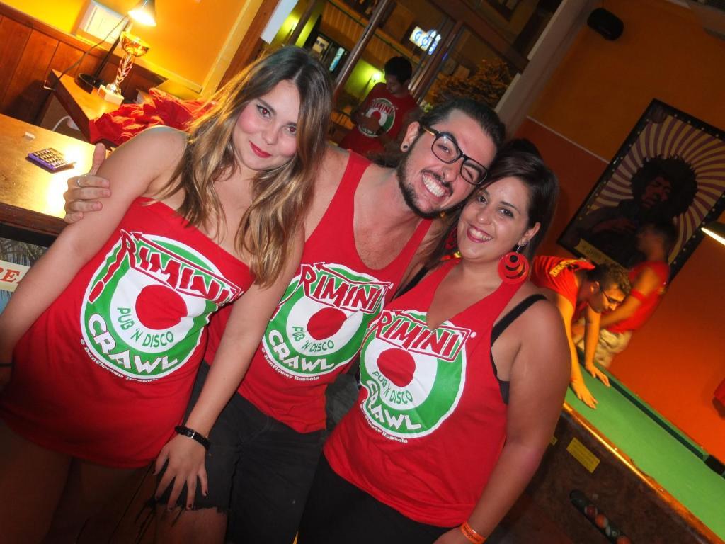 Sunflower Beach Backpacker Hostel & Bar Rimini Eksteriør billede